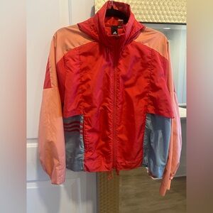 Cheery Colorblock Adidas Track Jacket Women’s Medium